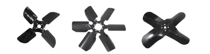 Radiator fan blades.