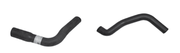 Upper radiator hoses.
