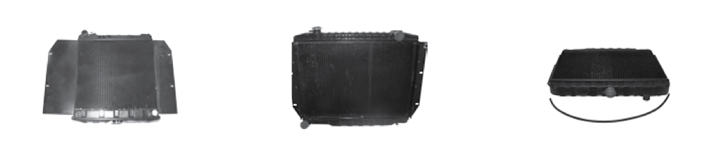 Radiators for CJ and SJ Jeeps.