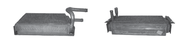 Two heater cores.