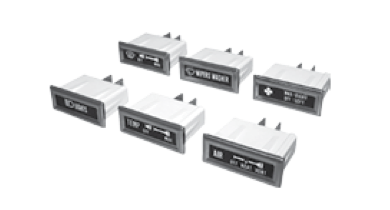 Dash lamp switches.