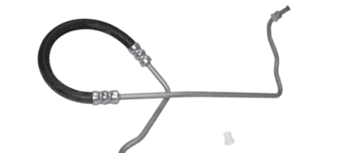 Power steering pressure hose.